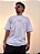 Camiseta Oversized Estampa LOGO 1 - Branco - Imagem 4