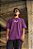Camiseta Oversized Estampa LOGO 1 - Roxo - Imagem 3