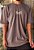 Camiseta Oversized Estampa LOGO 1 - Cinza - Imagem 4