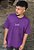 Camiseta Oversized Estampa LOGO 2 - Roxo - Imagem 2