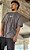 Camiseta Oversized Estampa LOGO 2 - Cinza - Imagem 4