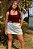 Short Saia Valentina Off White - Imagem 1