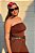 Body Tomara que Caia Marrom - Imagem 1