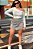 Short Saia Bruna Cinza - Imagem 1