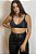 Top Franja Strass Preto - Imagem 1