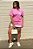 T - Shirt Vinho Rosa - Imagem 1