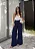Calça Pantalona Azul Marinho - Imagem 1
