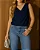 Blusa Katerina Azul Marinho - Imagem 1