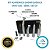 KIT ACADEMICO ODONTOLOGICO COM LED SÉRIE 636 CP - IRRIGAÇÃO INTERNA E PUSH BUTTON - Imagem 3