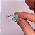 Anel Ajustável Amazonita Gota M Prata 925 - Calmante - Imagem 3