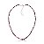 Choker Esferas Turmalina Melancia Prata 925 - Amizade e Bem-estar - Imagem 1