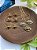 Conjunto Dourado Olho Grego com Pedra Natural - Imagem 1