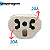Adaptador de Tomada Universal Bob Love para Plug 10A/20A Suporta até 250V Compatível e Seguro - Imagem 2