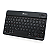 Teclado Sem Fio Bluetooth Mini Preto, Compacto, Portátil e Compatível com Diversos Dispositivos - CompleteStore® - Imagem 1