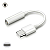 Adaptador Tipo C para Fone de Ouvido P2 Microfone 3.5mm com Chip DAC Integrado Plugue - Alta Qualidade, Compatibilidade - Imagem 1