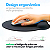 Mouse Pad com Apoio Ergonômico Antiderrapante, Descanso de Pulso, Conforto e Precisão - Complete Store® - Imagem 2