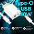 Carregador Turbo 40W 2 em 1 USB + Tipo C para Lightning, Compatível com iPhone 8 Plus X Xr 11 12 13 14 Pro e Max - Imagem 2