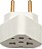 Adaptador De Tomada Plug Diamante Benjamin Para 10a e 20a Até 250v Bivolt - 110V 220V - CompleteStore® - Imagem 5