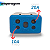 Kit com 03 Adaptadores de Tomada Bob Colorido Benjamin 10A 20A Plug Pino Grosso Chato Até 250v - CompleteStore® - Imagem 5