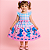Vestido Lilo e Stitch Junino - Imagem 1