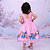 Vestido Galinha Pintadinha Rosa Festa Infantil - Imagem 2