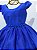 Vestido Azul Royal festa Luxo Formatura Ano Novo - Imagem 4