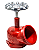 Válvula Angular Hidrante (Registro Globo) 2 1/2" x 45º - Imagem 1