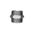 Niple Duplo Galvanizado 2 1/2 Polegadas - Imagem 1