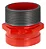 Adaptador Rosca 76mm x Ranhurado - 2.1/2" 76mm - Imagem 1