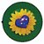 BOTTONS FAUNA BRASILEIRA E OUTROS Tamanho:3.8 cm;MODELO 1:Eu tenho Amigo Brasil - Imagem 3