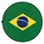 BOTTONS FAUNA BRASILEIRA E OUTROS Tamanho:3.8 cm;MODELO 1:Eu tenho Amigo Brasil - Imagem 4
