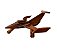 BRINQUEDO AVIAO DECOR MADEIRA - Imagem 2