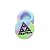 Slick Pote de Silicone Fractal 7ml Fluorescente - Imagem 1