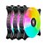 Kit 3 Fan Hilevel Lite Argb C/Controlador - Imagem 1