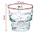 Caneca caveira 500ml vidro Welmix - Imagem 1