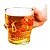 Caneca caveira 500ml vidro Welmix - Imagem 3