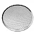 Tela redonda para Pizza 20,25,30,35,40,45cm Aluminio - (escolha tamanho) - Imagem 1