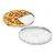 Formas de aluminio para pizza com furos 25,30,35cm - ABC - Imagem 1