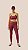 Legging Feminina Bordô com Bolso Lateral - Imagem 2