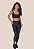 Legging Feminina Preta com Bolso Lateral - Imagem 1