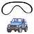 CORREIA DENTADA SAMURAI SWIFT 089X190 DENTE REDONDO - Imagem 1