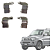 KIT C/4 PRESILHAS FREIO JIMNY/ SAMURAI - Imagem 1