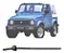 SEMI EIXO LADO DIREITO LONGO SUZUKI SAMURAI 1.3 18V 91 A 95 - Imagem 1