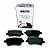 Pastilha de Freio Dianteira Mitsubishi Pajero Sport HPE 2006 a 2011 PW387 - Imagem 1