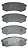 PASTILHA FREIO TRASEIRO GRAND VITARA G3 --->PW743 - Imagem 1