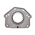 RETENTOR VOLANTE MOTOR TRASEIRO UNO SIENA PALIO --> 74MM - Imagem 1