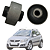 Par de Buchas de Bandeja Dianteira Redonda Suzuki S-Cross / New Vitara / SX4 1.6 2016 a 2020 - Imagem 2