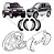 Sapata Lona de Freio – Tracker / Grand Vitara 2.0 16V 1998 a 2009 – ROC27766 - Imagem 1