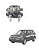 CUBO RODA DIANTEIRA SUBARU FORESTER 2.0 16V 14  C/ABS - Imagem 1