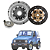 KIT EMBREAGEM SAMURAI 1.3 8V 91 A 98 - Imagem 1